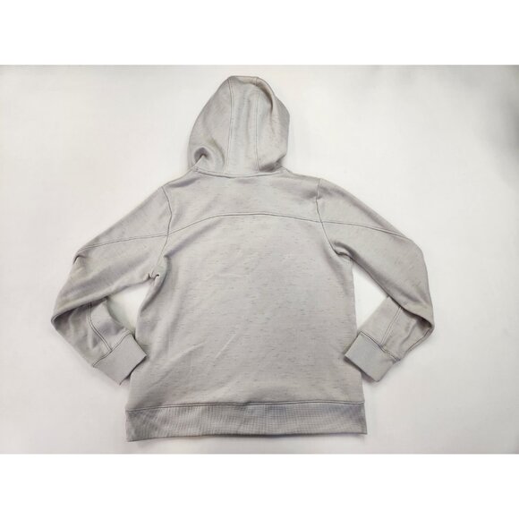 Under Armour Sweatshirt Hoodie Adult M Gray Black Logo Pullover Sweater Mens - Picture 7 of 8